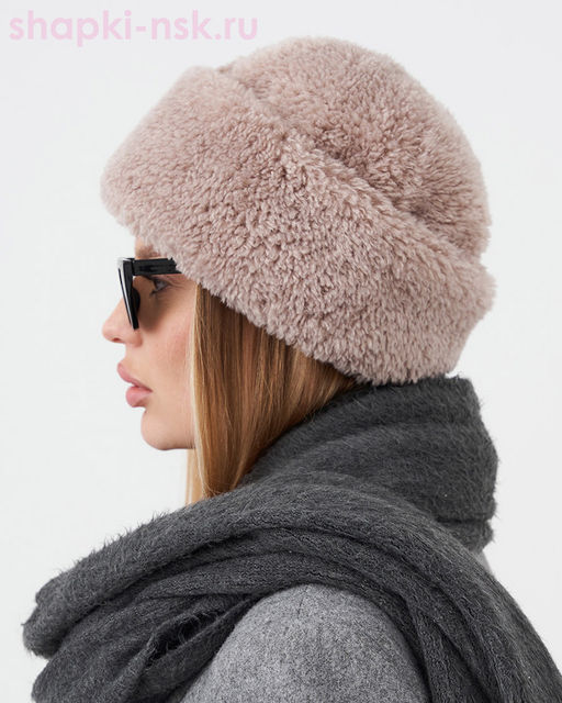 Алиса экомех альпака флис Шапка (56-58)