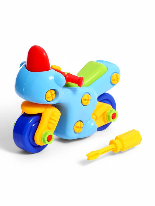 Конструктор для малышей Мотоцикл, 27 деталей - Simaland фото 8