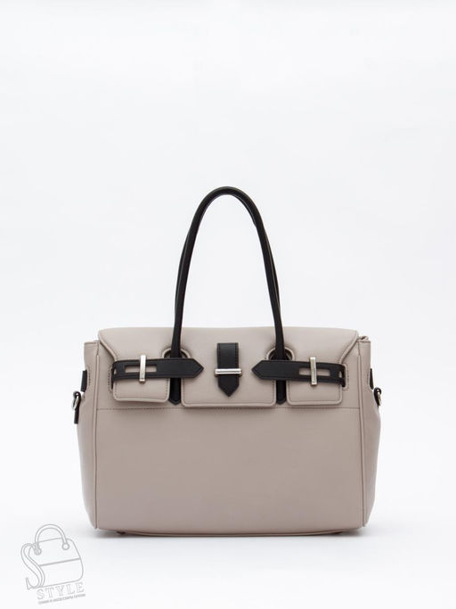 Сумка женская кожаная 1081M apricot coffee Polina&Eiterou