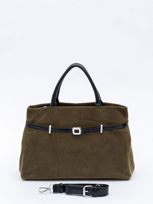 Сумка 91156SMS army green Velina Fabbiana-Safenta