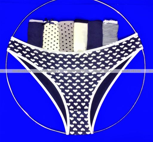 Цена за 7 шт. Трусы женские Турция Неделька - 7 шт. большие размеры арт. 24495 (37495) XL (46-48) - For you фото 6