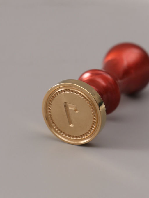 Печать для сургуча с пластиковой ручкой «Классика цифра 7», 2.5×2.5×6.3 см