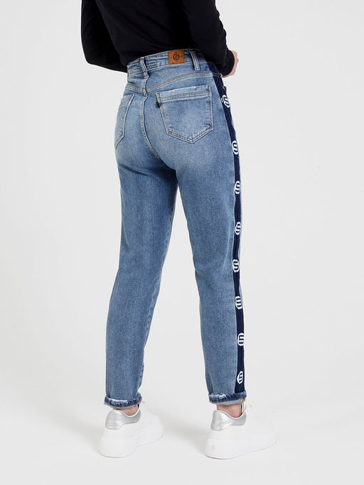 Женские джинсы _ 19785 - F5 фото 4