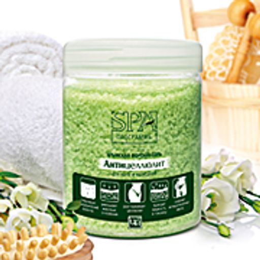 Соль для ванн SPA ПРОГРАММА Антицеллюлит для ванн и натираний 600 г