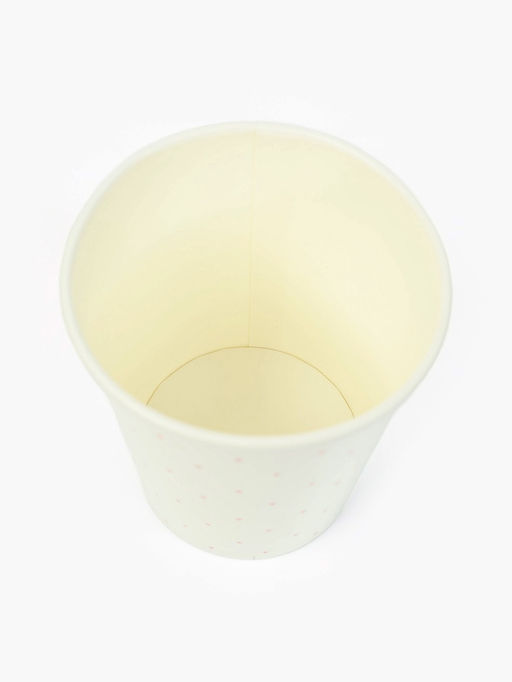 Цена за 10 шт. Стакан одноразовый бумажный «С Днём рождения», белый, 250 мл