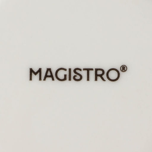 Набор чайный фарфоровый Magistro Real Marble, 4 предмета: 2 чашки 150 мл, 2 блюдца d=12,5 см  фото 10