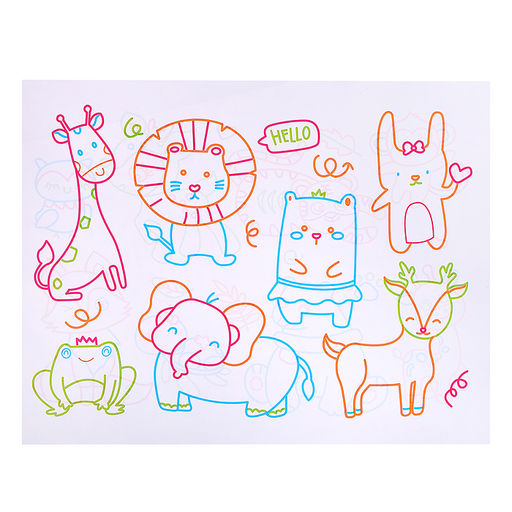 Доска для рисования "Волшебство света" в коробке