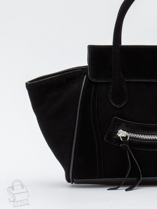 Сумка женская кожаная 999026NN black Natale Navetta