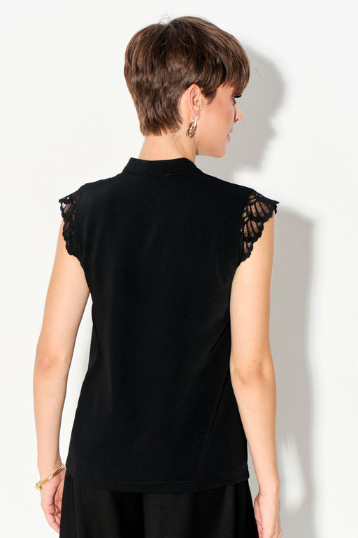 Блуза Foxy Fox 1683-Р черный  фото 2