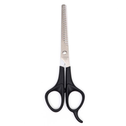 Ножницы филировочные для стрижки собак и кошек, пластиковые ручки, микс цветов - Пижон фото 3