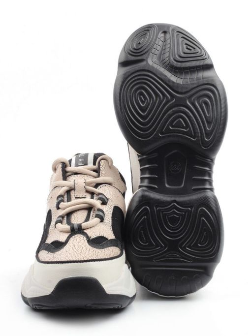 05-FDSJ01-1P BLACK Кроссовки женские (натуральная кожа, текстиль) - Фабричный китай фото 16