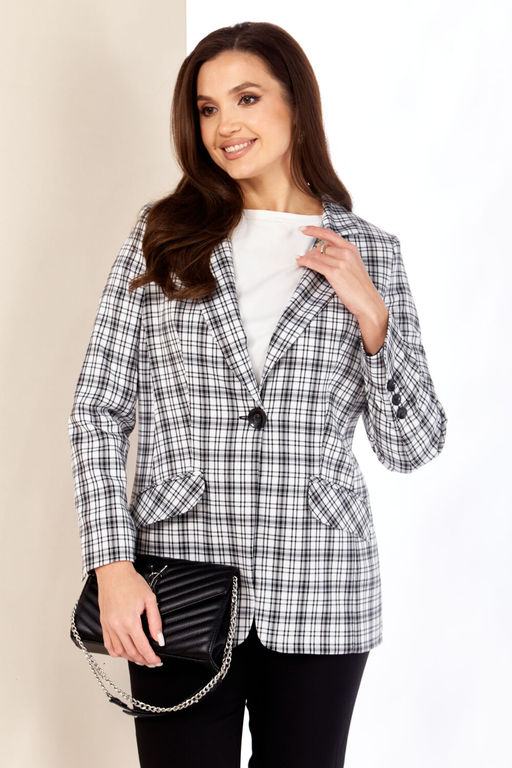 Жакет SHETTI 4077 клетка