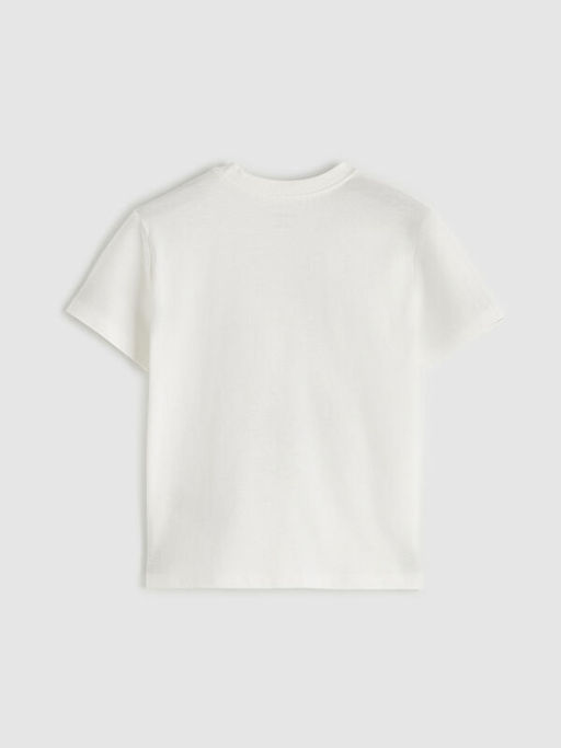 Bisiklet Yaka Atat?rk Bask?l? Erkek ?ocuk Ti??rt