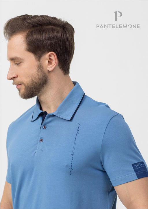Футболка поло мужская - Pantelemone фото 6