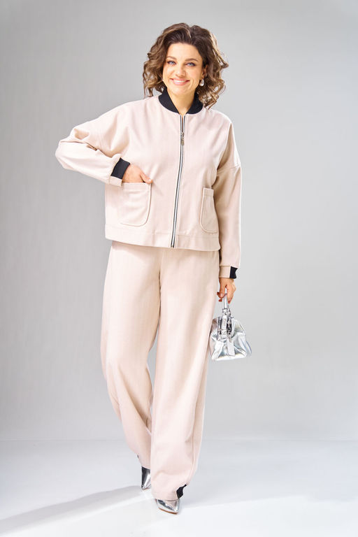 Брюки VN fashion 1102 бежевый