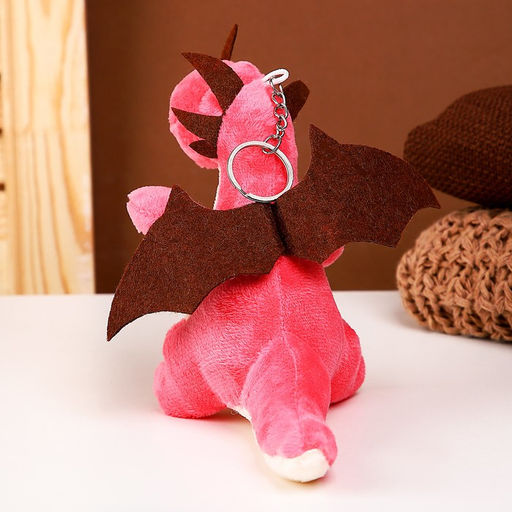 Мягкая игрушка Дракон на брелоке, 15 см, цвет МИКС - Simaland фото 2