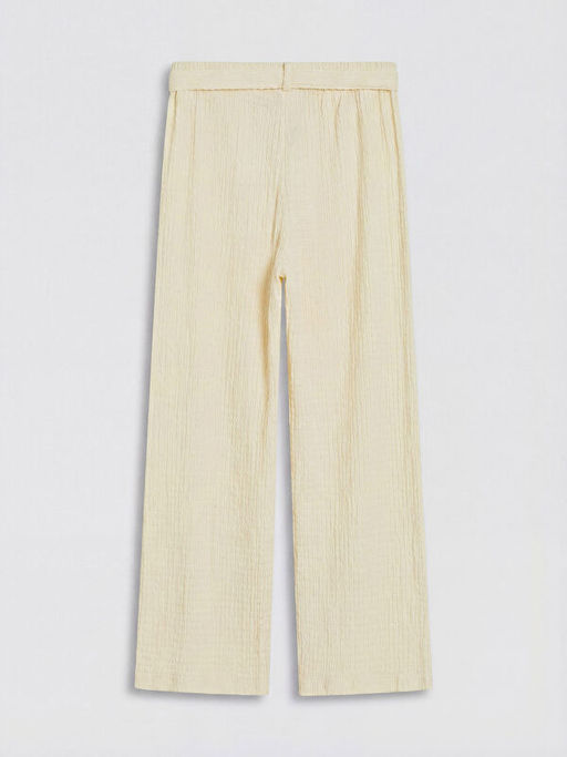 Geni? Pa?a K?z ?ocuk Dokulu Pantolon