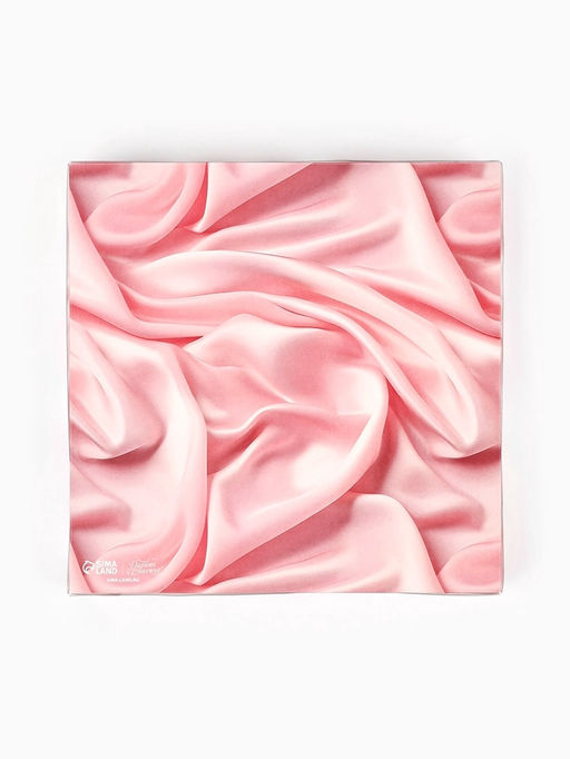 Цена за 5 шт. Коробка для печенья, кондитерская упаковка с пластиковой крышкой, «Шёлковая любовь», 21×21×3 см