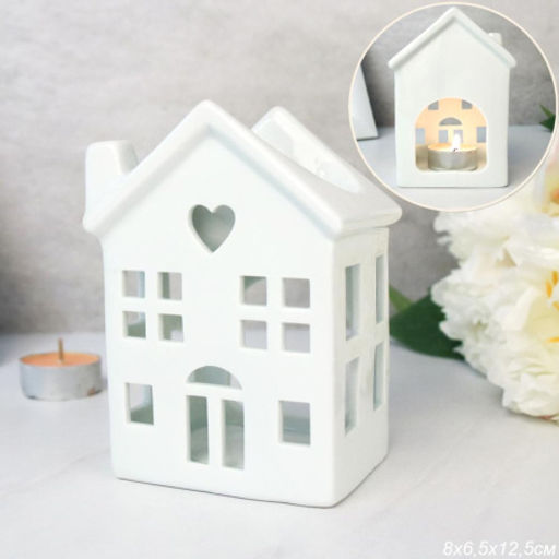 Аромалампа Домик / 927 /уп 96/белая - ГалеонТрейд фото 6