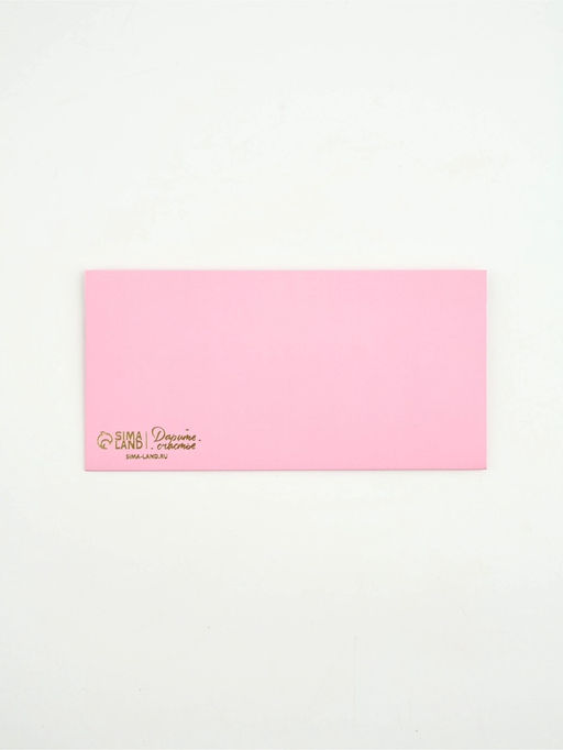 Цена за 2 шт. Конверт подарочный Нежные цветы, софт-тач, тиснение, 19?9 см