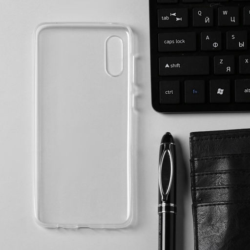 Чехол Innovation, для Samsung Galaxy A02, силиконовый, прозрачный