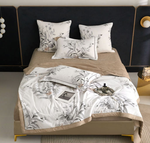 Одеяло MENCY Двухстороннее с простыней на резинке и наволочками ODMENDR009