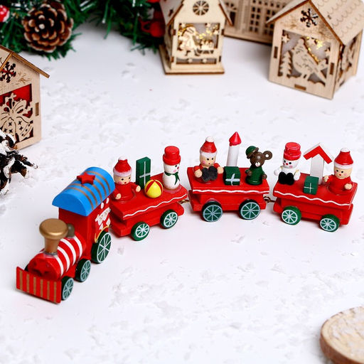 Сувенир «Новогодний поезд», 20 см