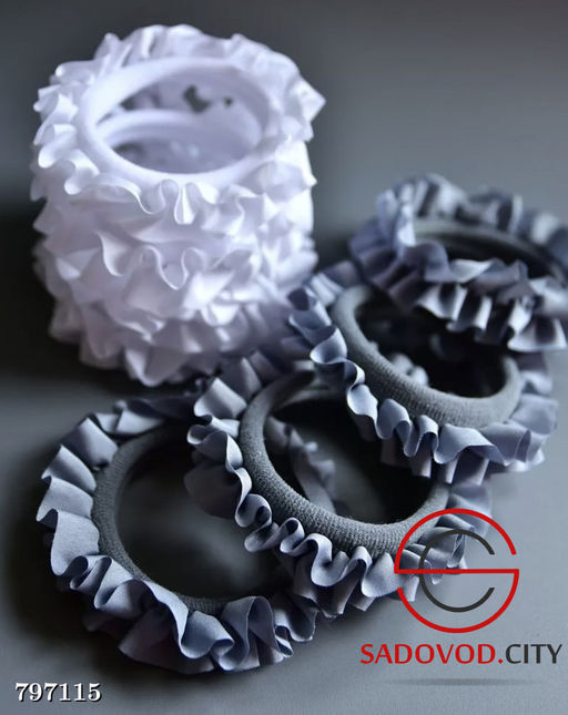 Резинки для волос набор 8 шт