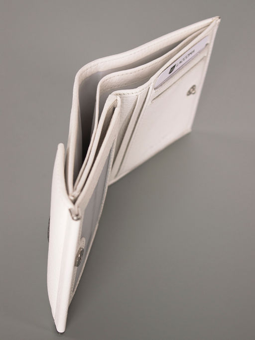LACCOMA кошелек LA-2076-белый натуральная кожа фото 7