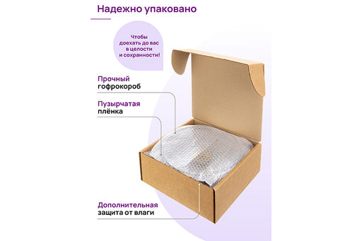 Казан 3 л ГАРМОНИЯ ВКУСА Медовый гранит С КРЫШКОЙ ф20, 28*21,5*20,5 см - Elan gallery фото 10