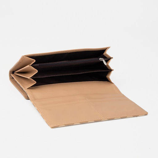 Кошелёк на магнитах, цвет бежевый - Simaland фото 4