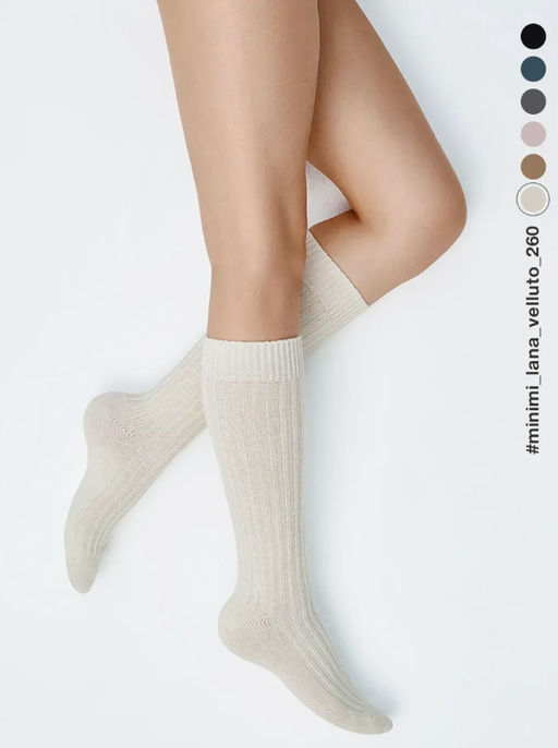 LANA VELLUTO гольфы с шерстью, MiNiMi  фото 26