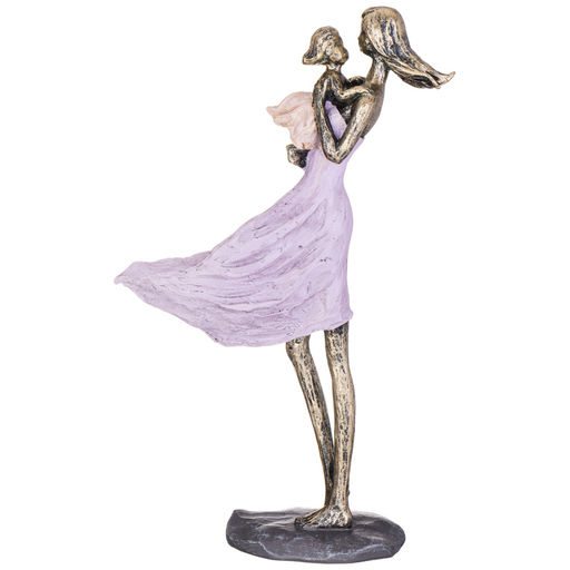 СТАТУЭТКА МАМА С МАЛЫШОМ 20*8*31 СМ