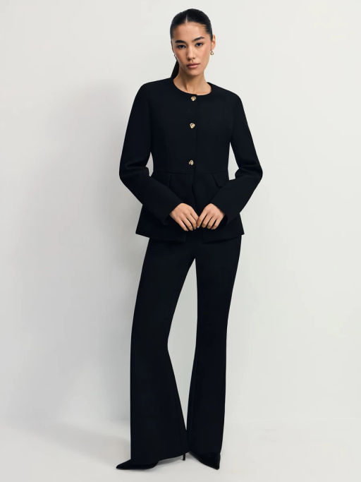 Приталенный жакет с баской / Zarina