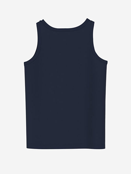 Bisiklet Yaka Erkek ?ocuk Atlet 2li - Waikiki фото 3