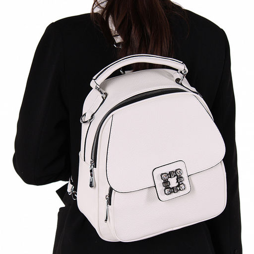 Рюкзак 69142 white  Velina Fabbiano-Safenta