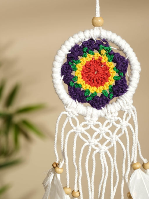 Ловец снов «Разноцветный бутон», 6×30 см