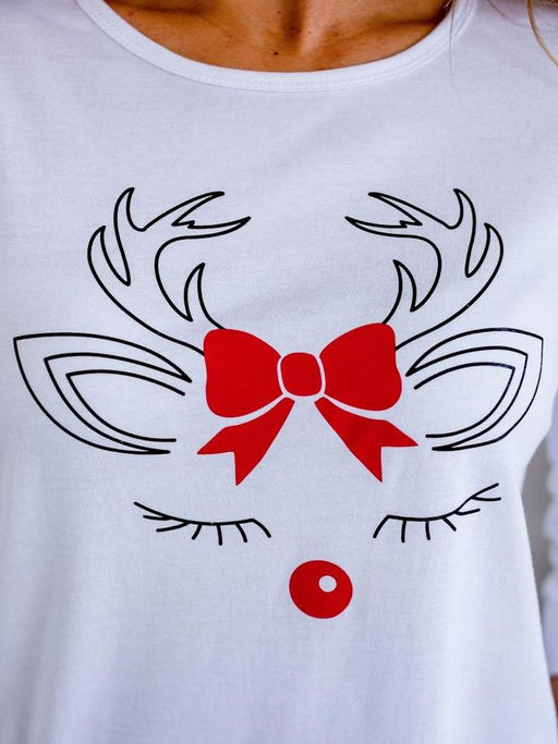 Пижама женская, модель 162, трикотаж (Олень Гламур) - Ивановотекстиль фото 7