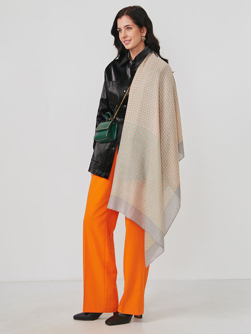 Большой, мягкий, тонкий и очень нежный двусторонний палантин - Tantino фото 3