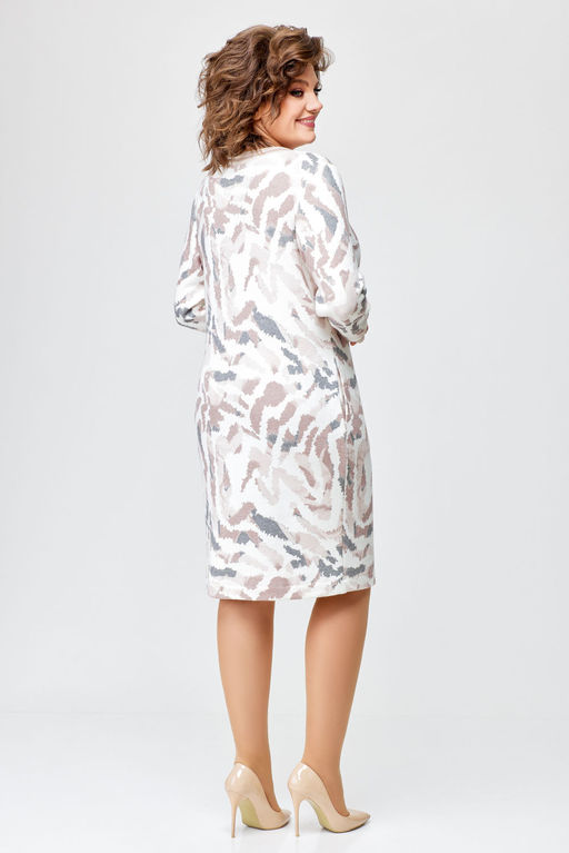 Блуза Swallow 803.2 черный+серебряный узор фото 919