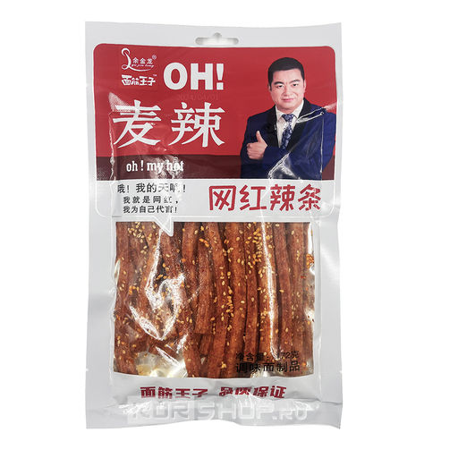 Острые снеки Мучные полоски Maila Yujinlong, Китай, 172 г Акция