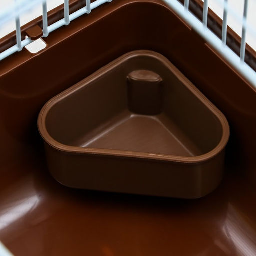 Клетка для грызунов Пижон, 27 х 21 х 17 см, коричневая фото 7