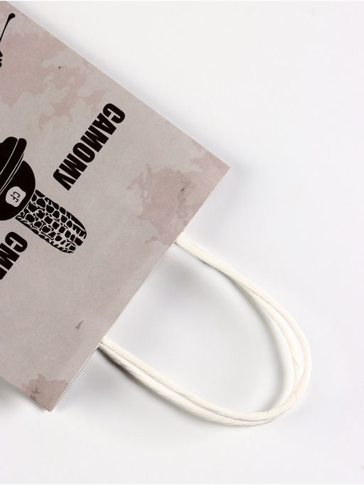 Цена за 3 шт. Пакет подарочный крафт Самому смелому, 15?8?21 см