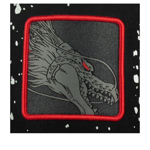 Бейсболка CAPSLAB арт. CL/DBZ/TAG/1/SHE Dragon Ball Shenron (черный / красный)  фото 4