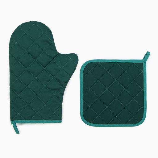 Набор кух. Этель Маки варежка-прихватка 20х28см, прихватка 19х19см,100% хл  фото 7