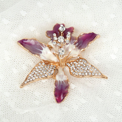 Брошь Цветок / 3809 /уп 24/ - Галеонтрейд фото 2