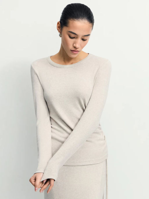 Джемпер из вискозы с асимметрией / Zarina