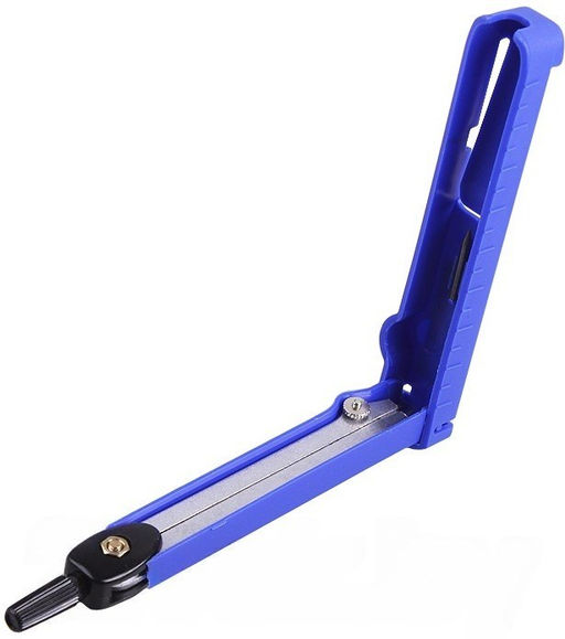 Циркуль (3019) металлический, в футляре