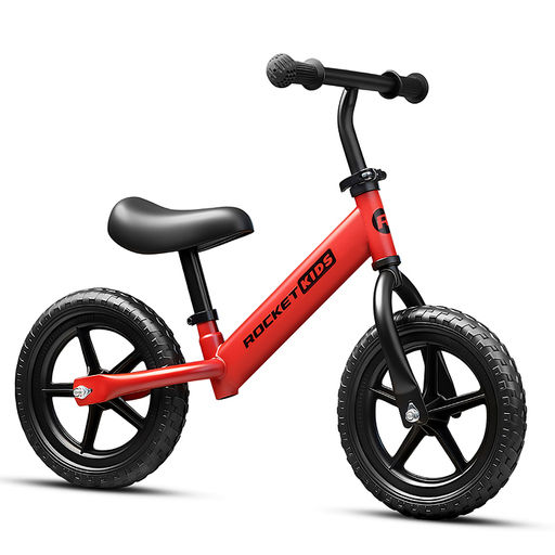 Беговел 12" Rocket R0044NEW-RD, колеса EVA, цвет красный