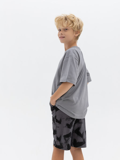 CHILLEASY 240014C-31 Шорты для мальчика, Темно серый